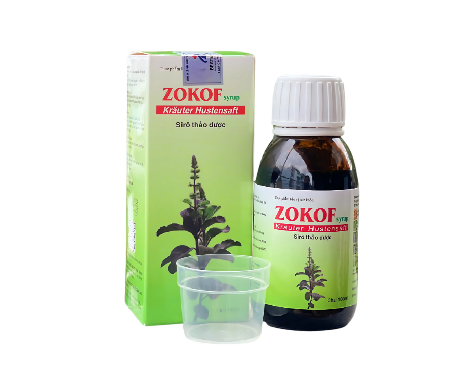 Siro Thảo Dược ZOKOF | Giảm Ho, Long Đờm, Dịu Họng Hiệu Quả